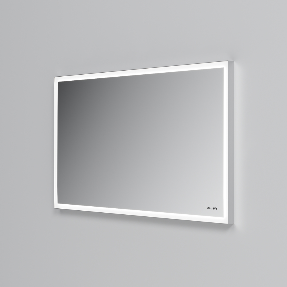 M70AMOX1201SA Зеркало, алюминиевый корпус, 120 см