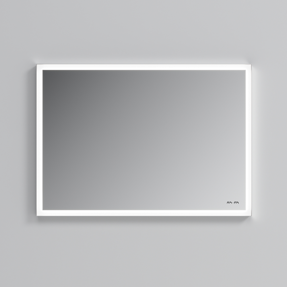 M70AMOX1001SA Зеркало, алюминиевый корпус, 100 см